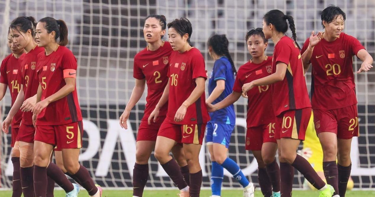 开云-16-0！亚足联确认，中国女足创造36年神迹，亚洲杯首秀直逼5-0